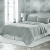 4 Pcs Bedding Sets Queen, Premium Linen Bedding Sheets & Pillowcases, Queen Bedding Sets, Sea Glass Bedding Sheet & Pillowcase Sets