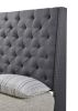 Chantilly - King Headboard - Gray