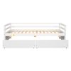 Daybed with two Storage Drawers ,White