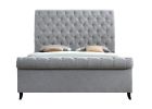 Kate - King Headboard - Pearl Silver