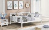 Full size Daybed; Wood Slat Support; White