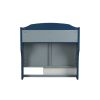 ACME Neptune II Twin Bed in Gray & Navy 30620T