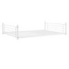 Full-Full-Full Metal Triple Bed with Built-in Ladder, Divided into Three Separate Beds,White(OLD SKU:LP000297AAK)