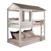 ACME Darlene Twin/Twin Bunk Bed, Rustic White 38135