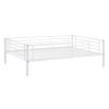 Full-Full-Full Metal Triple Bed with Built-in Ladder, Divided into Three Separate Beds,White(OLD SKU:LP000297AAK)