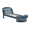 ACME Neptune II Twin Bed in Gray & Navy 30620T