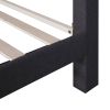 Queen Size Upholstered Platform Bed with Storage Headboard, LED, USB Charging and 2 Drawers, Dark Gray