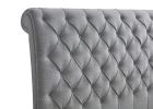 Kate - Queen Headboard - Pearl Silver