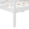 Full size Daybed; Wood Slat Support; White