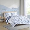 Cotton Cabana Stripe Reversible Quilt Set with Shark Reverse