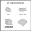 Willow Oak Reversible Cotton Comforter Set