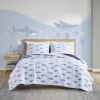 Cotton Cabana Stripe Reversible Quilt Set with Shark Reverse