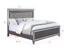 Refino - King Footboard - Gray