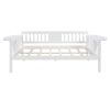 Full size Daybed; Wood Slat Support; White