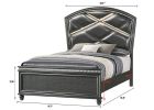 Adira - Queen Headboard - Gray