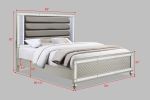 Cristian - Queen Headboard - Champagne